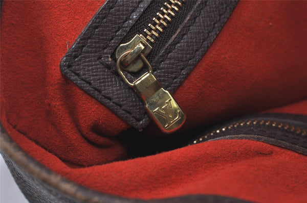 Authentic Louis Vuitton Damier Marais Bucket Shoulder Tote Bag N42240 LV 7062I