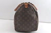 Authentic Louis Vuitton Monogram Keepall 45 Travel Boston Bag M41428 LV 7062J