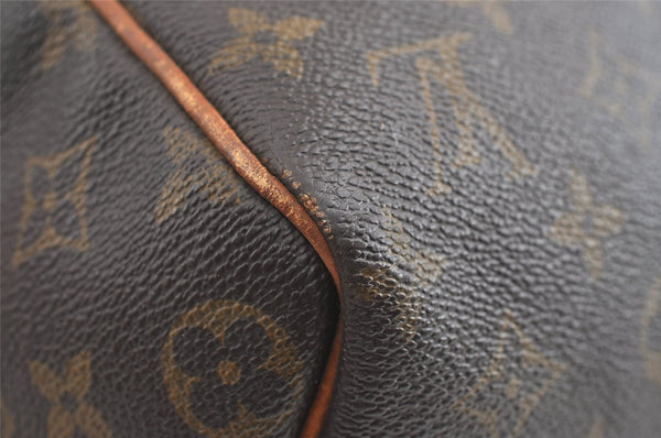 Authentic Louis Vuitton Monogram Keepall 45 Travel Boston Bag M41428 LV 7062J