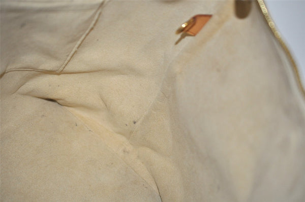 Authentic Louis Vuitton Damier Azur Saleya MM Shoulder Tote Bag N51185 LV 7063I