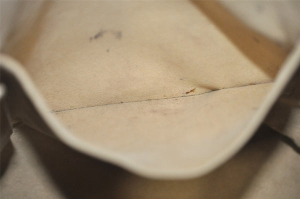 Authentic Louis Vuitton Damier Azur Saleya MM Shoulder Tote Bag N51185 LV 7063I