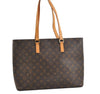 Authentic Louis Vuitton Monogram Luco Shoulder Tote Bag M51155 LV 7063J