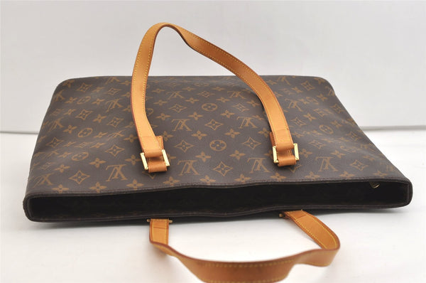 Authentic Louis Vuitton Monogram Luco Shoulder Tote Bag M51155 LV 7063J