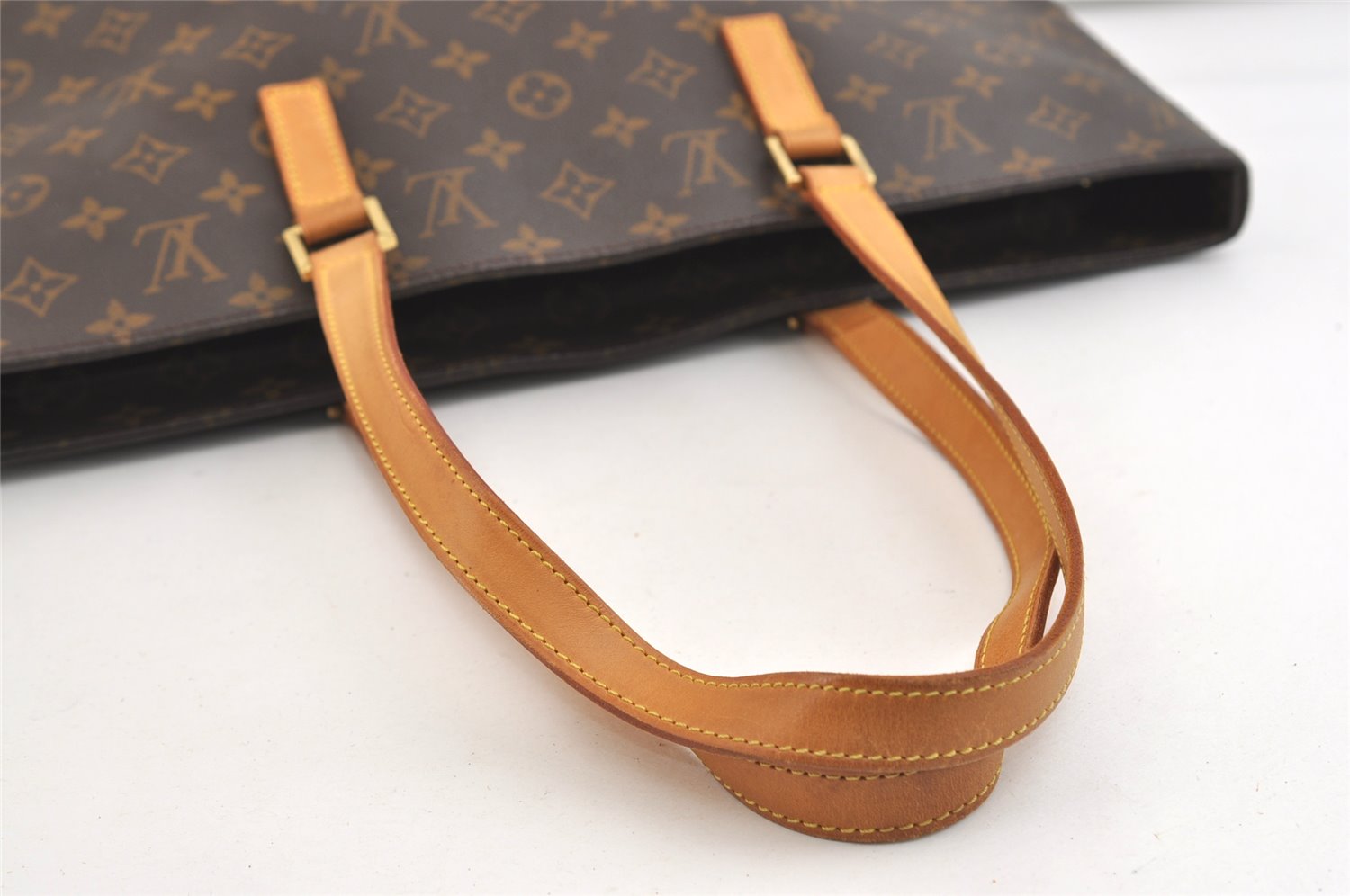 Authentic Louis Vuitton Monogram Luco Shoulder Tote Bag M51155 LV 7063J