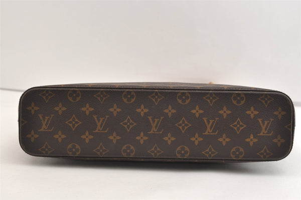 Authentic Louis Vuitton Monogram Luco Shoulder Tote Bag M51155 LV 7063J