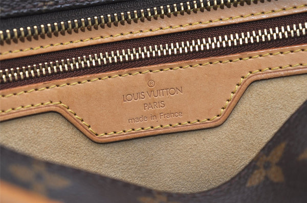 Authentic Louis Vuitton Monogram Luco Shoulder Tote Bag M51155 LV 7063J