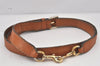 Authentic GUCCI Web Sherry Line 2Way Hand Bag Leather 247205 Brown 7064K