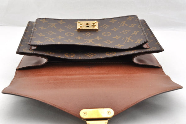 Authentic Louis Vuitton Monogram Monceau 2Way Shoulder Hand Bag M51185 LV 7065I
