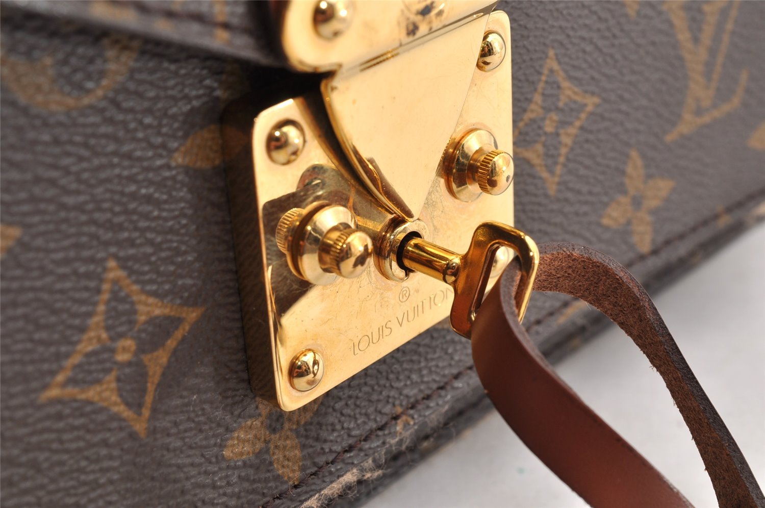 Authentic Louis Vuitton Monogram Monceau 2Way Shoulder Hand Bag M51185 LV 7065I