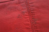 Authentic BALENCIAGA Classic The Courier Shoulder Bag Leather 159671 Red 7067K