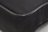 Authentic PRADA Nylon Tessuto Saffiano Leather Shoulder Cross Bag Black 7068J