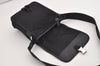 Authentic PRADA Nylon Tessuto Saffiano Leather Shoulder Cross Bag Black 7068J