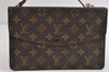 Auth Louis Vuitton Monogram Pochette Double Rabat Shoulder Bag M51815 Junk 7070I