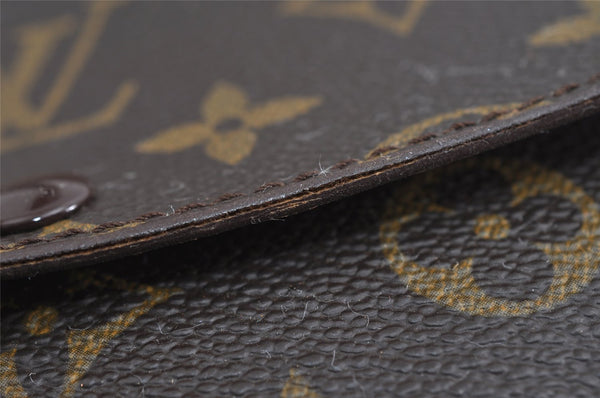 Auth Louis Vuitton Monogram Pochette Double Rabat Shoulder Bag M51815 Junk 7070I