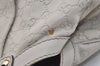 Authentic GUCCI Sukey Guccissima Hand Tote Bag GG Leather 211944 White 7070J