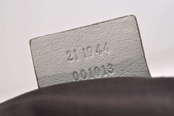 Authentic GUCCI Sukey Guccissima Hand Tote Bag GG Leather 211944 White 7070J