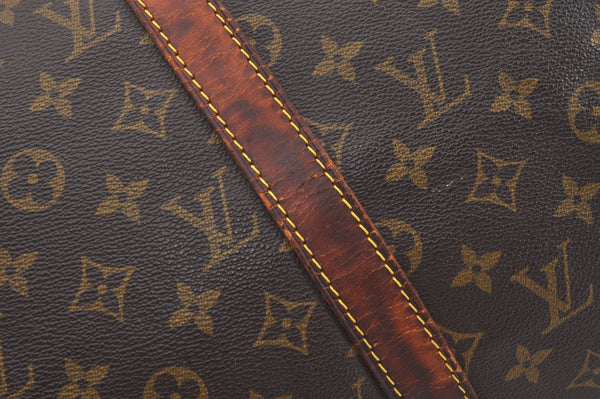 Authentic Louis Vuitton Monogram Keepall 50 Travel Boston Bag M41426 LV 7071J