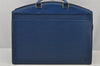 Authentic Louis Vuitton Epi Riviera Hand Bag Blue M48185 LV 7072J