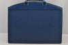 Authentic Louis Vuitton Epi Riviera Hand Bag Blue M48185 LV 7072J