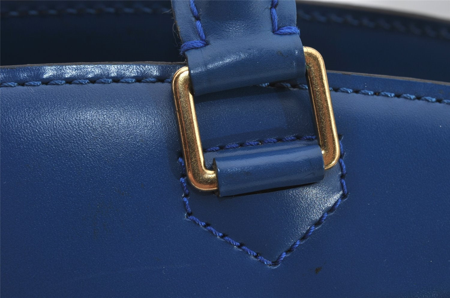 Authentic Louis Vuitton Epi Riviera Hand Bag Blue M48185 LV 7072J