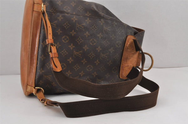 Authentic Louis Vuitton Monogram Montsouris GM Backpack M51135 LV 7073J