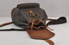 Authentic Louis Vuitton Monogram Montsouris GM Backpack M51135 LV 7073J