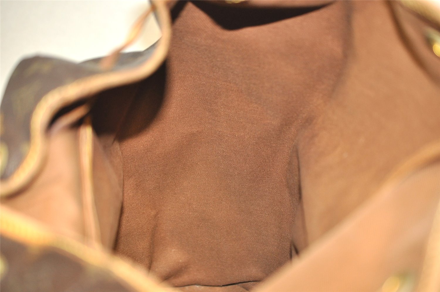 Authentic Louis Vuitton Monogram Montsouris GM Backpack M51135 LV 7073J