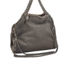 Authentic Stella McCartney Falabella Mini Shoulder Hand Bag Leather Gray 7075J