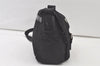 Authentic PRADA Nylon Tessuto Leather Shoulder Cross Body Bag Purse Black 7075K