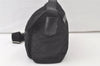 Authentic PRADA Nylon Tessuto Leather Shoulder Cross Body Bag Purse Black 7075K