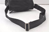 Authentic PRADA Nylon Tessuto Leather Shoulder Cross Body Bag Purse Black 7076K