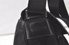 Authentic PRADA Nylon Tessuto Leather Shoulder Cross Body Bag Purse Black 7076K