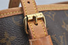 Authentic Louis Vuitton Monogram Bucket GM Shoulder Tote Bag M42236 Junk 7077I