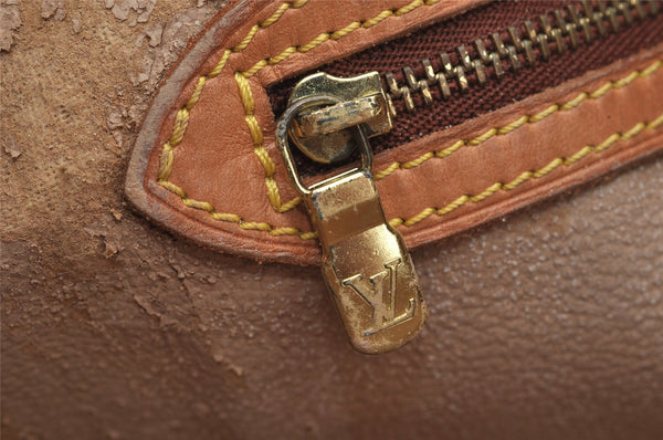 Authentic Louis Vuitton Monogram Bucket GM Shoulder Tote Bag M42236 Junk 7077I