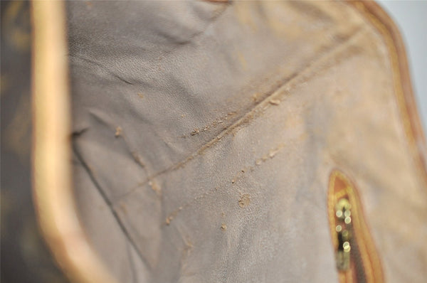 Authentic Louis Vuitton Monogram Bucket GM Shoulder Tote Bag M42236 Junk 7077I