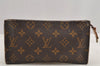 Authentic Louis Vuitton Monogram Bucket GM Shoulder Tote Bag M42236 Junk 7077I