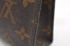 Auth Louis Vuitton Monogram Poche Toilette 15 M47546 Cosmetics Pouch Junk 7077K