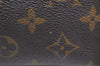 Auth Louis Vuitton Monogram Poche Toilette 15 M47546 Cosmetics Pouch Junk 7077K