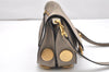 Authentic Chloe Vintage Faye Shoulder Cross Bag Purse Leather Suede Beige 7078K