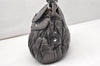 Authentic MIU MIU Vintage Matelasse Leather 2Way Shoulder Tote Bag Gray 7080K