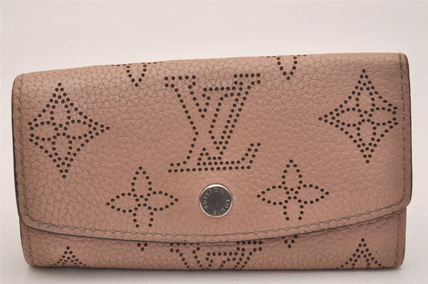 Authentic Louis Vuitton Mahina Multicles 4 Four Hooks Key Case M64056 Pink 7083J