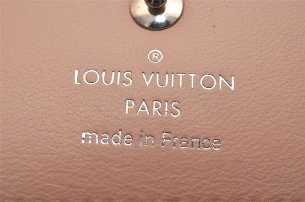 Authentic Louis Vuitton Mahina Multicles 4 Four Hooks Key Case M64056 Pink 7083J