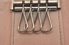 Authentic Louis Vuitton Mahina Multicles 4 Four Hooks Key Case M64056 Pink 7083J
