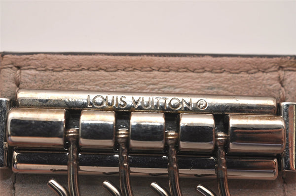 Authentic Louis Vuitton Mahina Multicles 4 Four Hooks Key Case M64056 Pink 7083J