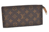 Authentic Louis Vuitton Monogram Pouch For Bucket GM LV Junk 7083K