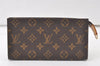 Authentic Louis Vuitton Monogram Pouch For Bucket GM LV Junk 7083K