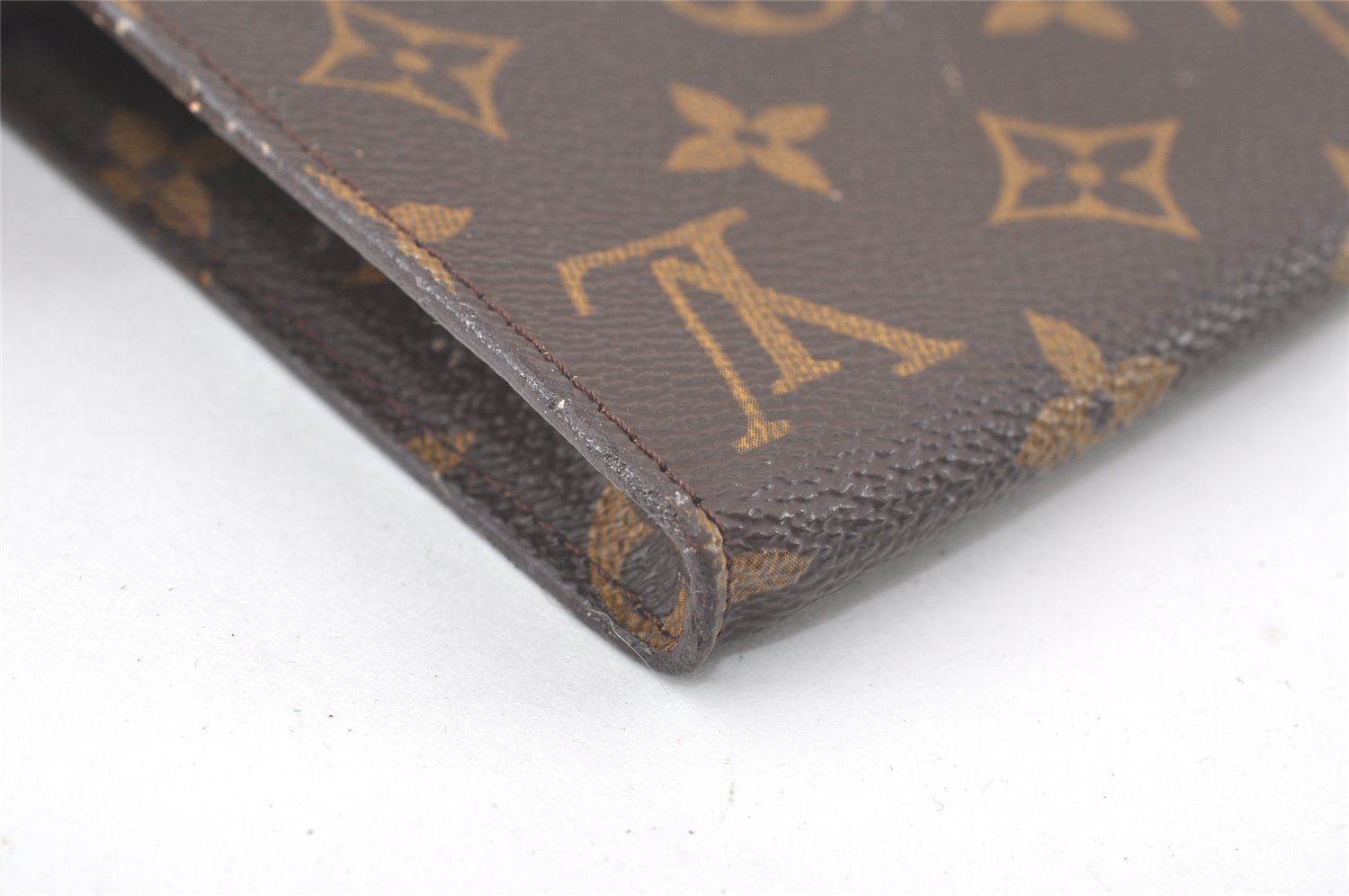 Authentic Louis Vuitton Monogram Pouch For Bucket GM LV Junk 7083K