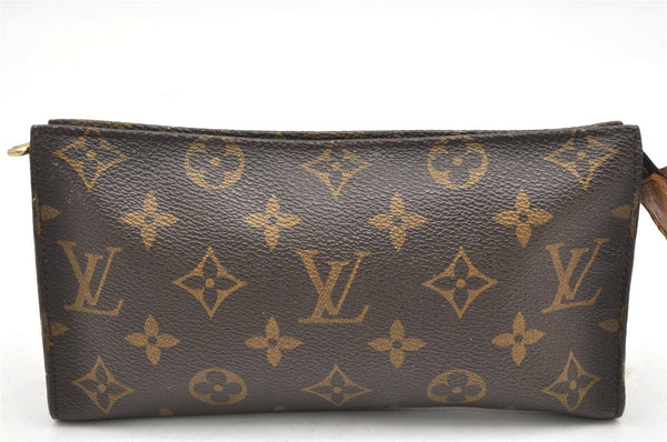 Authentic Louis Vuitton Monogram Pouch For Bucket GM LV Junk 7084K