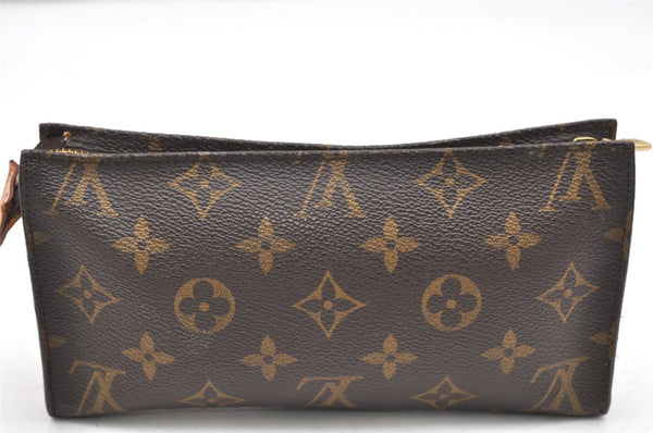 Authentic Louis Vuitton Monogram Pouch For Bucket GM LV Junk 7084K