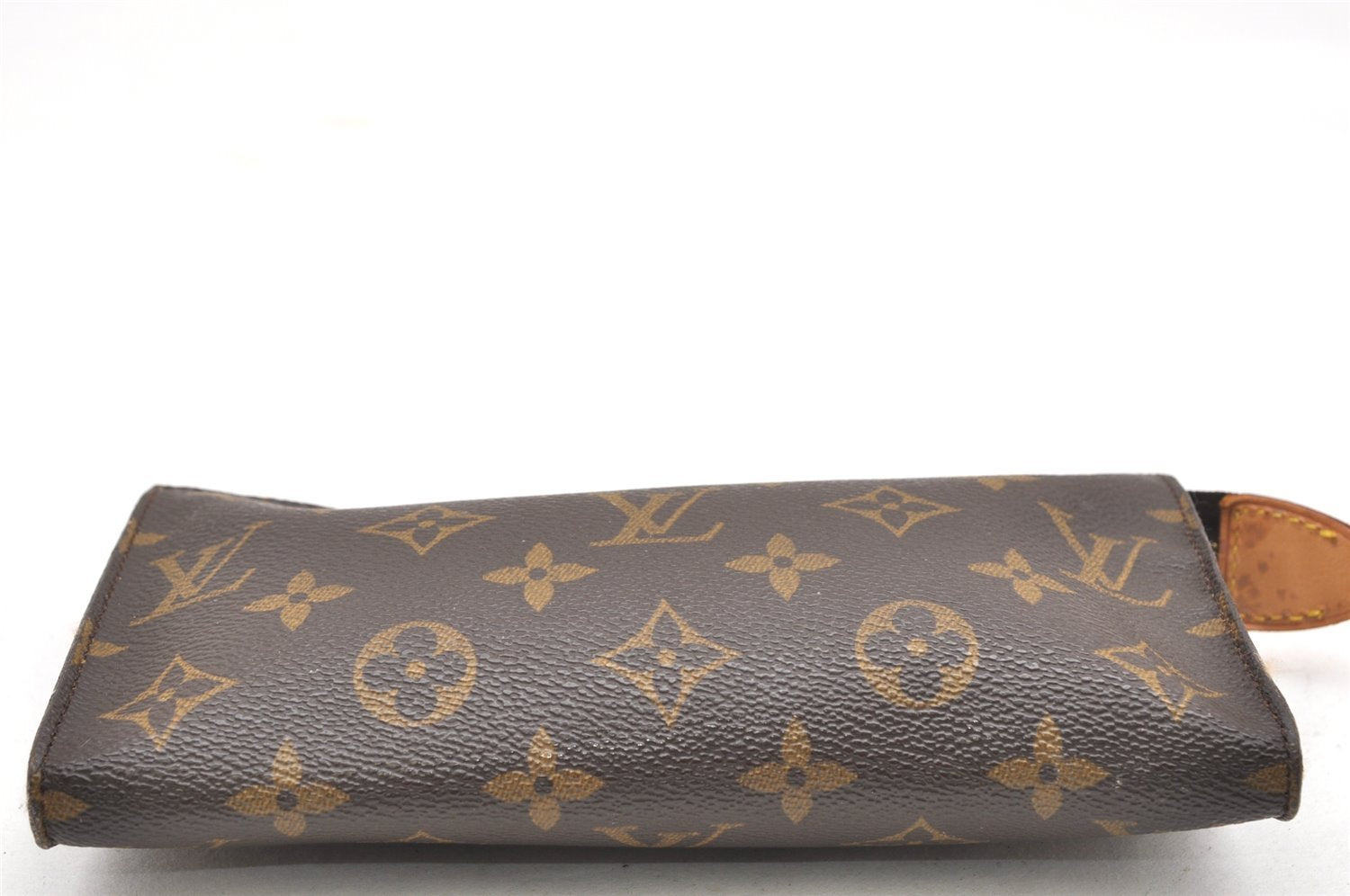 Authentic Louis Vuitton Monogram Pouch For Bucket GM LV Junk 7084K